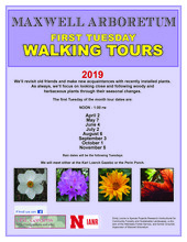 Earl G. Maxwell Arboretum First Tuesday Walking Tours