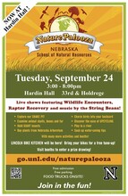 NaturePalooza Nebraska will be held from 3-8 p.m., Sept. 24 at Hardin Hall on UNL's East Campus. 