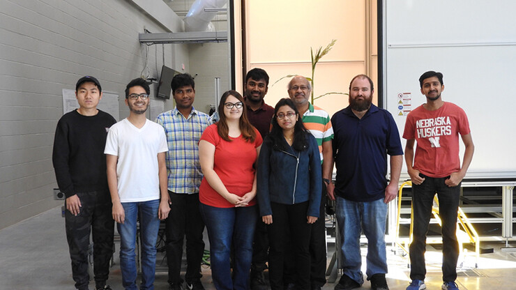 Plant Vision Initiative research group at UNL, which was founded by Sruti Das Choudhury.