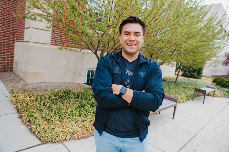 Fierro-Chavez encourages students who, like himself when he first started, have never tried their hand at rowing to come check out Nebraska Crew.
