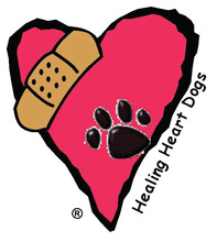 Logo for Healing Heart Therapy Dogs