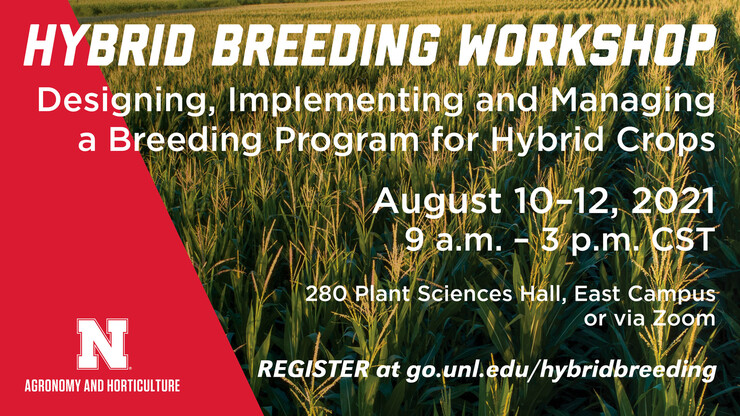 Hybrid Breeding Workshop begins August 10