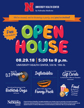 The Open House is a free event for current UNL students.