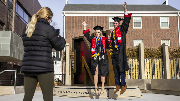 Fall 2020 commencement exercises will be held virtually on Dec. 19. Learn more at https://news.unl.edu/newsrooms/today/article/university-to-grant-about-1400-degrees-dec-19/.