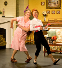 Scene from "I Love Lucy Live on Stage."