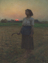 "The Song of the Lark," an 1884 painting by Jule Breton, provided inspiration for Willa Cather's book of the same name. The painting is part of the "Visual Cather" exhibit at UNL's Sheldon Museum of Art.