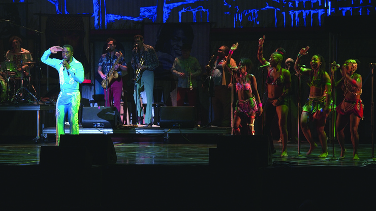 'Fela! The Concert' stars, Sahr Ngaujah, who originally played Fela Kuti in the Tony Award-winning musical.