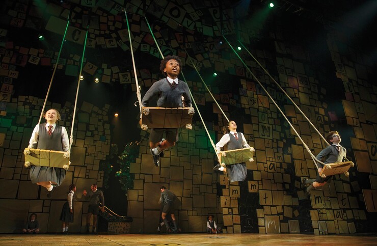 "Matilda the Musical" is based on the beloved novel by best-selling author Roald Dahl.