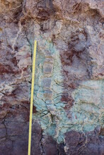 Cracks, some as deep at 1.5 meters, which later filled with other sediments, were recorded at the Yellow Cat site.