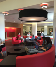 The new furniture is part of a semester-long renovation of the Nebraska Union first floor.