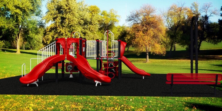 The proposed playground honoring Ace will be installed by Crouch Recreation, a company led by former Husker quarterback and Heisman Trophy winner Eric Crouch. The entire fundraising effort is being led by former Husker athletes.