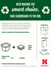 Cardboard recycling information