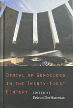 The cover of Bedross Der Mattossian's book, "Denial of Genocides in the Twenty-First Century"