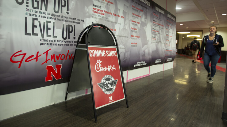 The Nebraska Union is offering new food options while construction is being completed on a Chick-fil-A and Steak 'N Shake location. The new offerings include a Chick-fil-A pop-up restaurant and food trucks on the Nebraska Union Plaza.