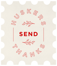 Huskers Send Thanks