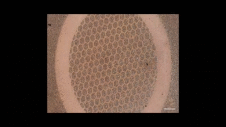 GIF of reflective material