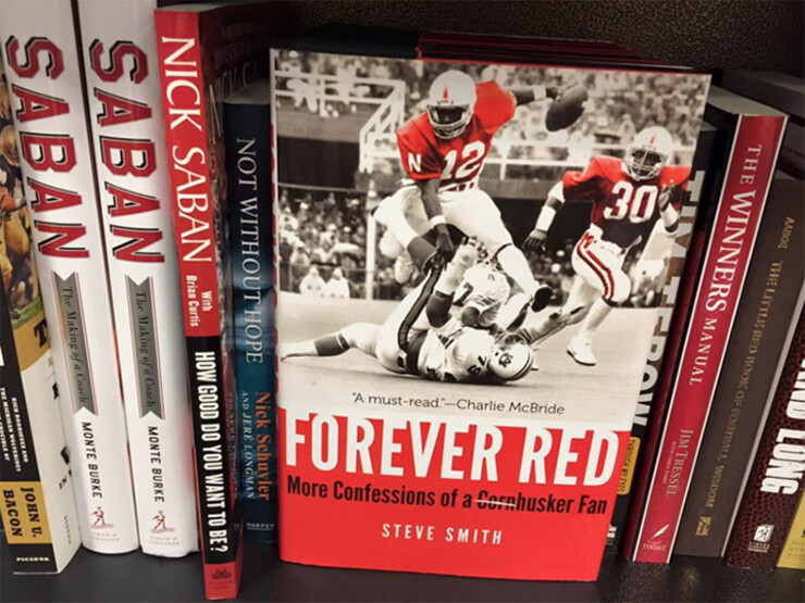 "Forever Red: More Confessions of a Cornhusker Fan" by UNL's Steve Smith.