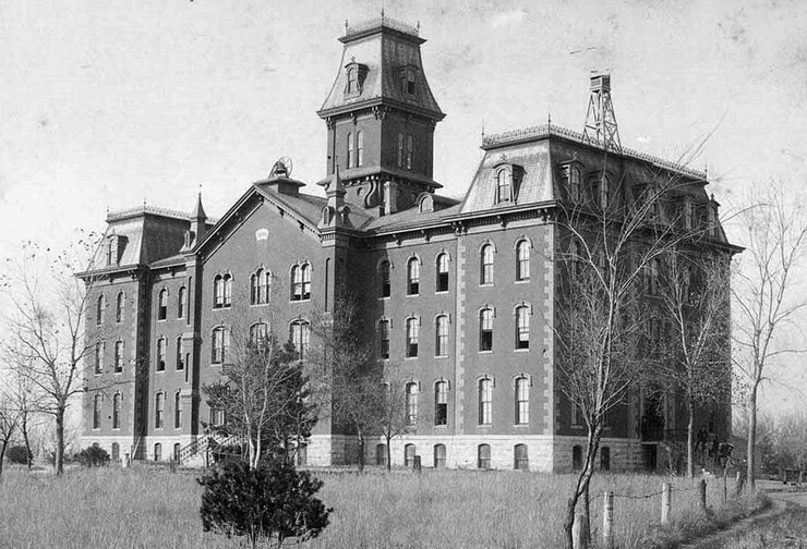 University Hall, the first building on campus, will be featured in the second talk in the year-long schedule of Nebraska Lectures.