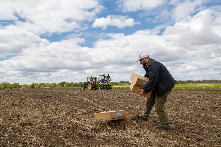 Corn research at Nebraska's Havelock Farm