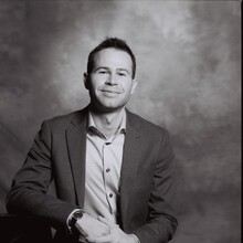 Black-and-white photo of Andrew Stobo Sniderman