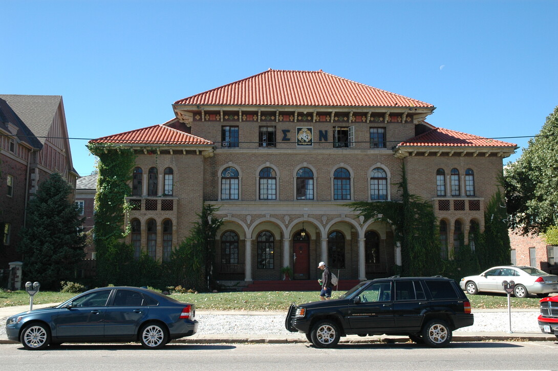 UNL's Sigma Nu house.