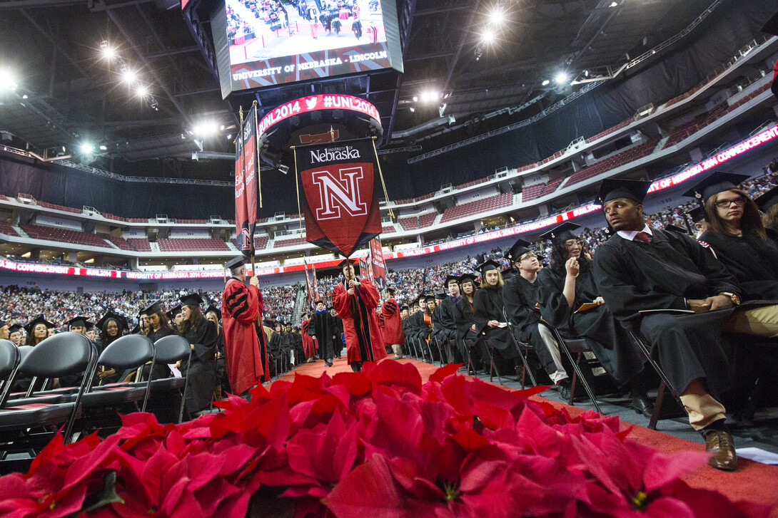 The 2015 December commencement ceremonies begin at Pinnacle Bank Arena. UNL is one of the nation’s best four-year institutions in substantially improving graduation rates for African-American students, a newly released national report shows.