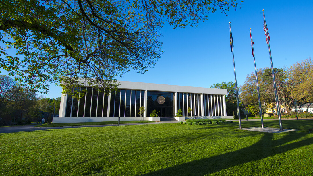 Varner Hall, home to the University of Nebraska Central Administration.