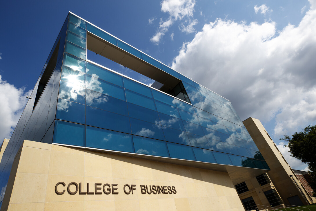 The College of Business will celebrate its first B-Week in the new 240,000-square-foot Howard L. Hawks Hall.