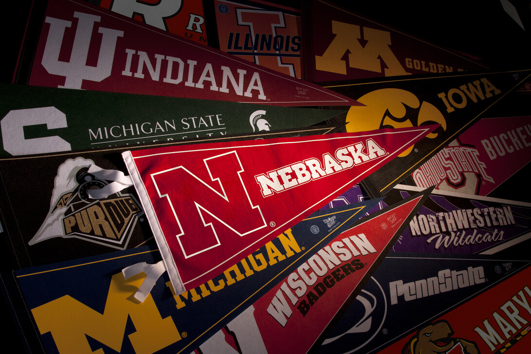 Big Ten Pennants