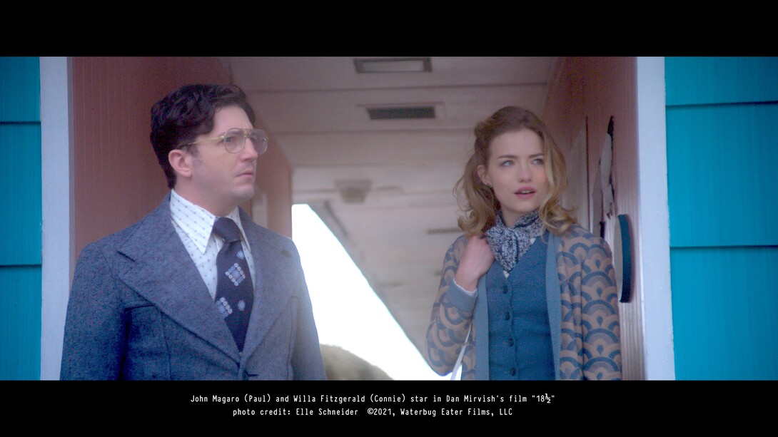 John Magaro & Willa Fitzgeraldo in "18 1/2."