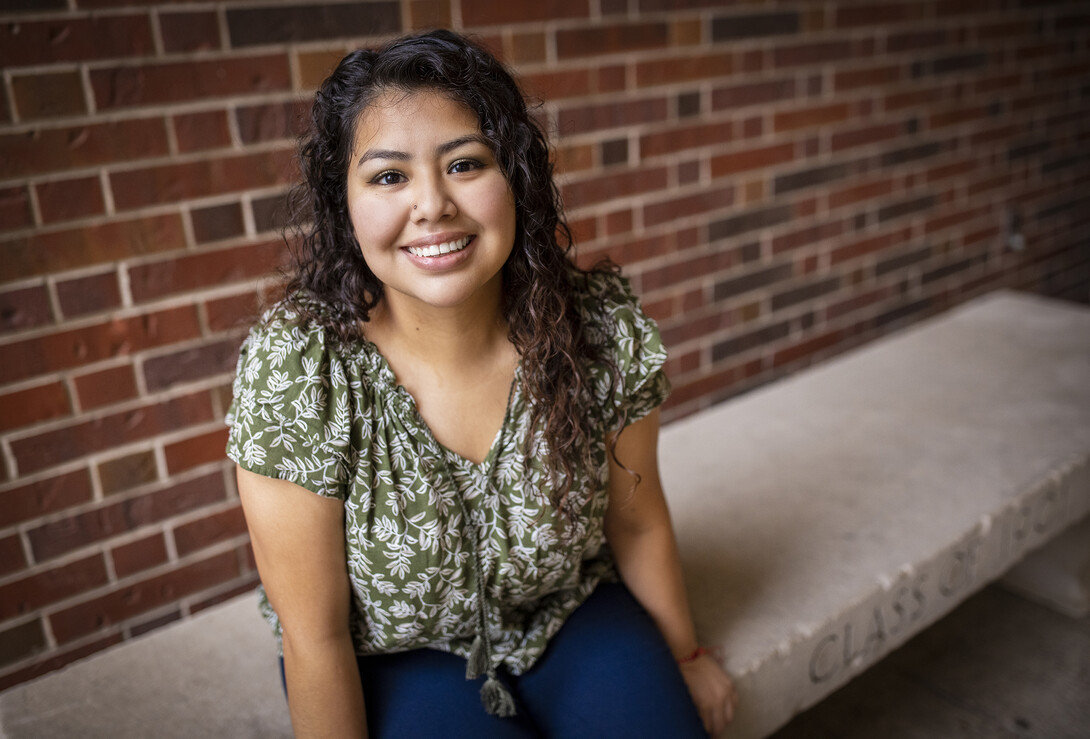 Jenny Figueroa is using the three-week session to bolster her academic career prior to graduating in December.
