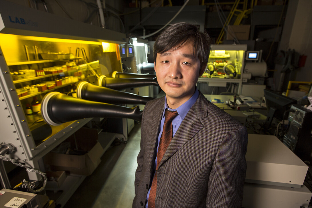 Jinsong Huang, assistant professor of mechanical engineering
