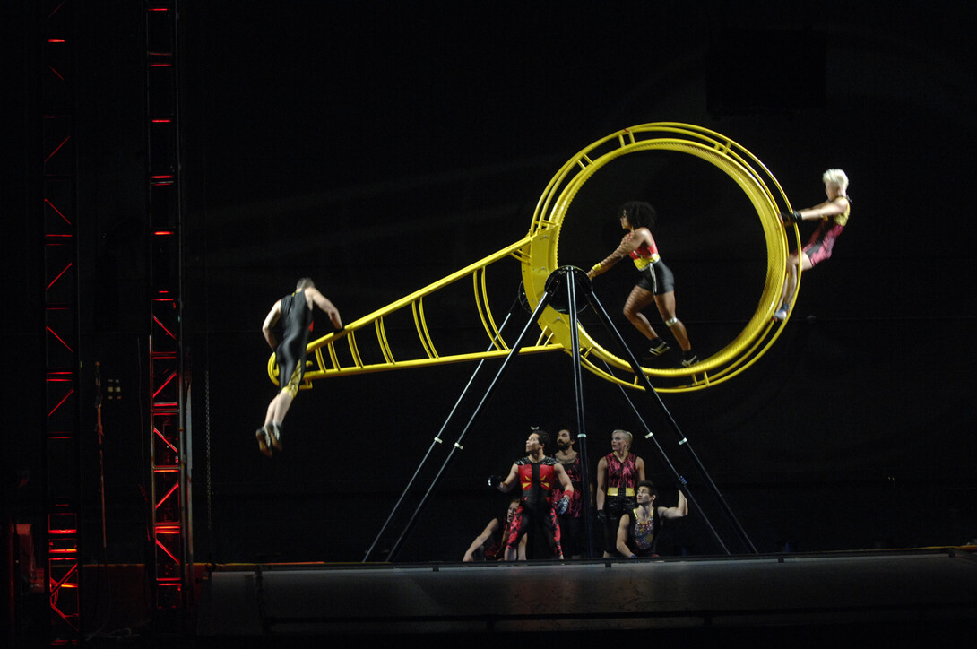 The dance company Streb during a performance. Streb will help lead an interdisciplinary project at UNL in 2014.