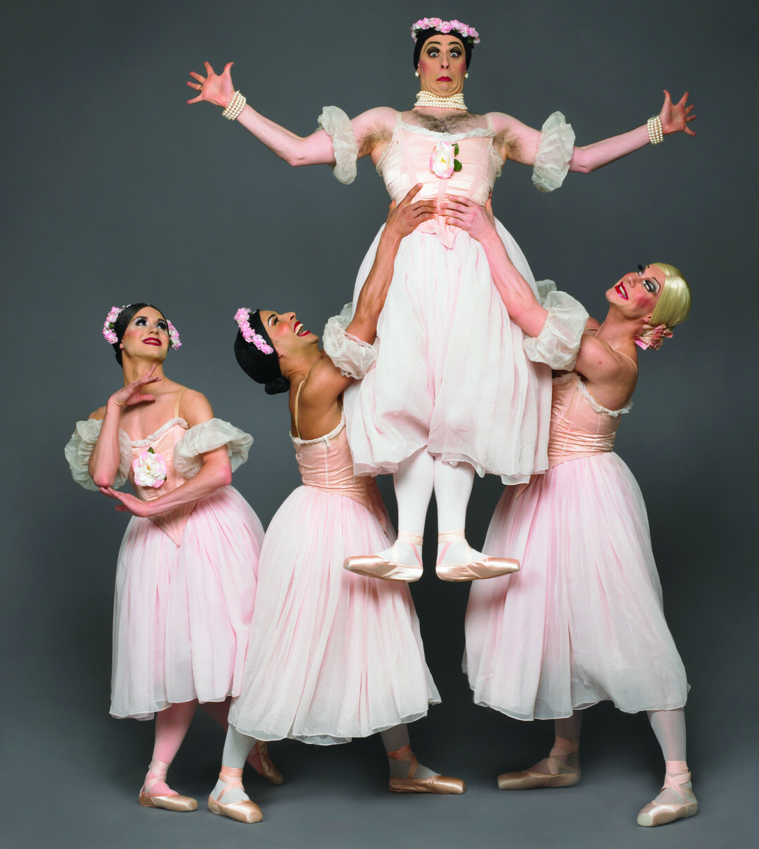 The Trocks perform the full range of the ballet and modern dance repertoire, including classical and original works