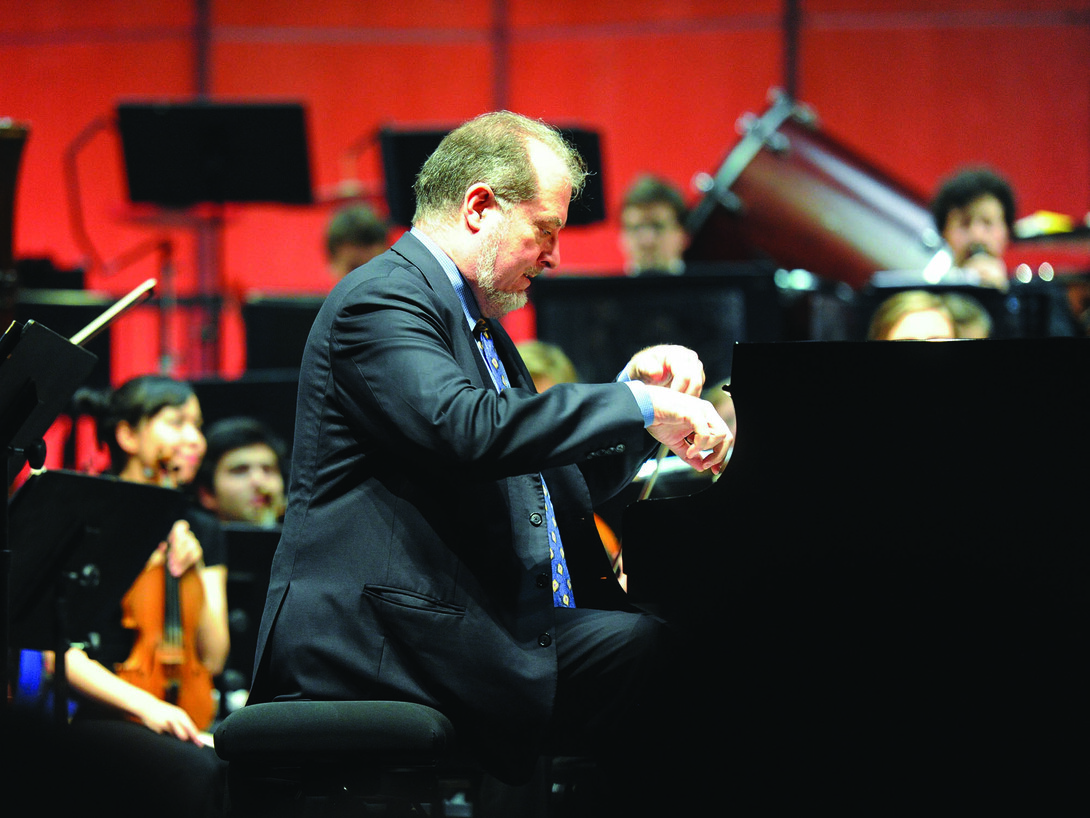 Pianist Garrick Ohlsson will perform at 7:30 p.m. April 6 at the Lied Center for Performing Arts.