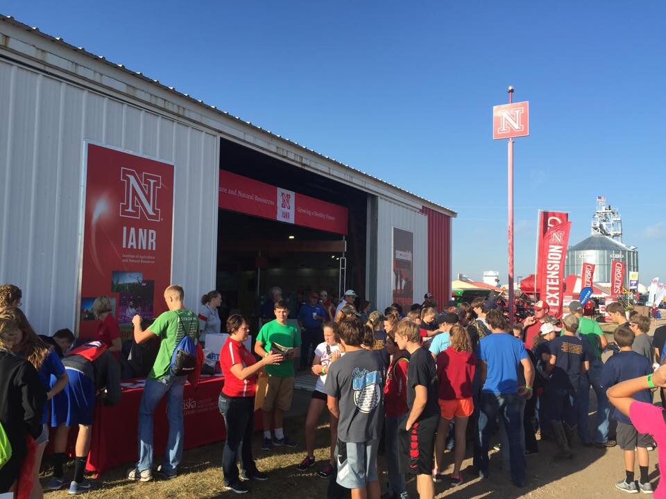 Attendees at Husker Harvest Days, Sept. 13-15 near Grand Island, can find the University of Nebraska-Lincoln's Husker Red steel building at Lot 321 on the south side of the exhibit grounds.