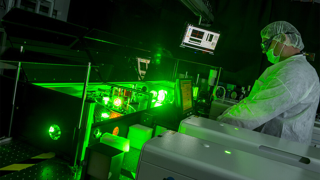 Laser technicians from the University of Nebraska-Lincoln's Extreme Light Laboratory will help visitors learn more about the nature of light and laser technology during Sunday with a Scientist March 12 at Morrill Hall.