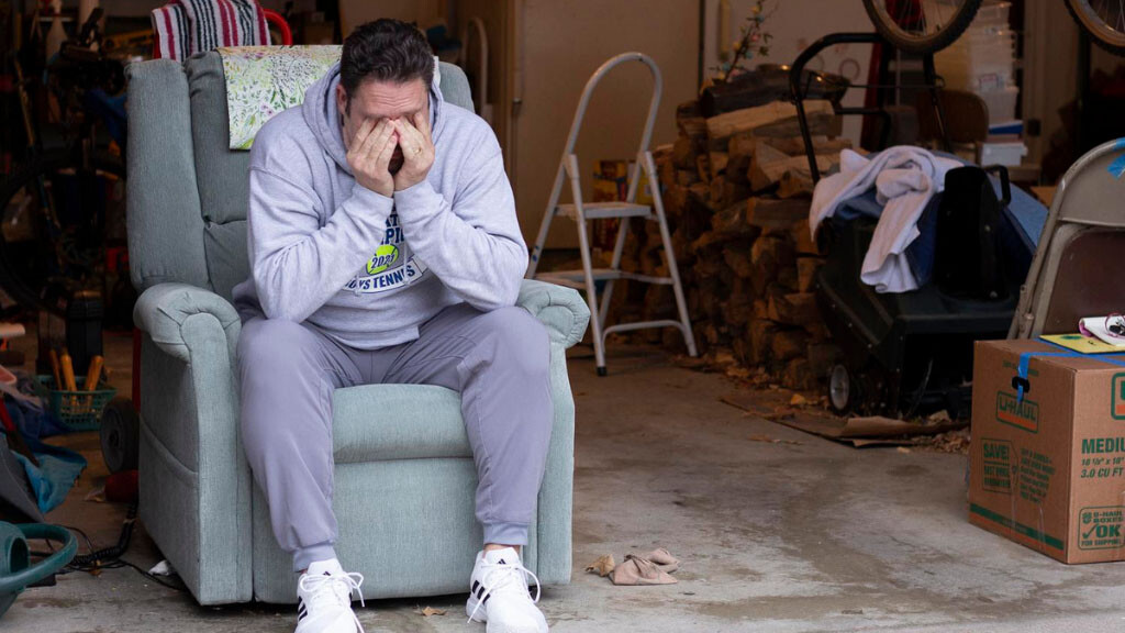 .From Hailey Haar's essay "Echoes of a Matriarch": Paul Haar is hit by a wave of grief while sitting in his mother’s lift chair at his Lincoln home on March 4. Her belongings spilled into his garage when he began the process of combining two households' worth of possessions into one. “Some days you’re not going to feel like you’re actually grieving anything,” Haar said. “Other days, it hits you like a tidal wave.”