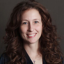 Color portrait of Dona-Gene Barton, associate professor of political science at the University of Nebraska–Lincoln.