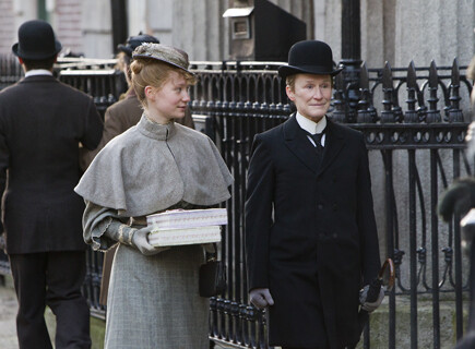 Mia Wasikowska and Glenn Close in "Albert Nobbs"