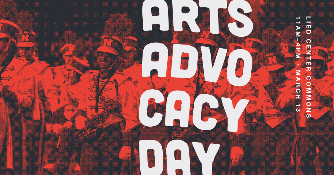 The 2nd annual Arts Advocacy Day is March 13. The event includes art advocacy information, student artwork and performances, and Professor of Art Eddie Dominguez will lead a community art project.