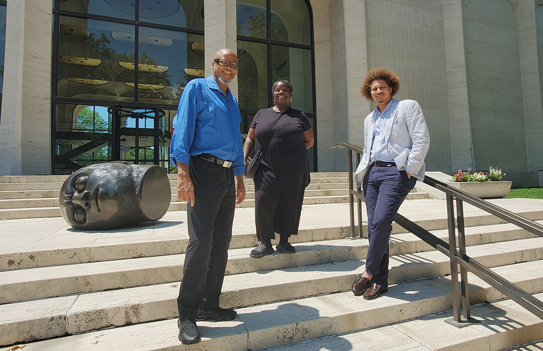 Conrad Burgos, J. Bird Lathon and Eboni Zamani