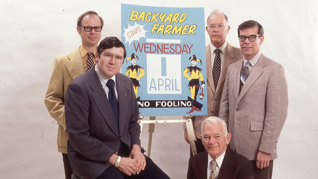 In 1972, Backyard Farmer, the network's popular lawn and garden series, became the first local television series to be broadcast in color.