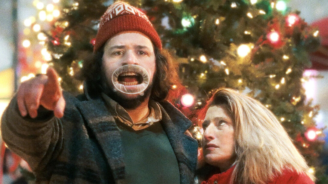 Liz Larsen and Michael Strassner in The Baltimorons (2025)