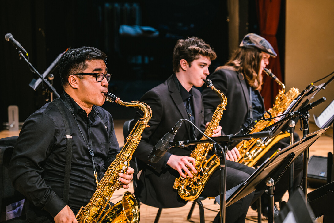 The Big Band, UNL's repertory jazz ensemble, performs Oct. 12.