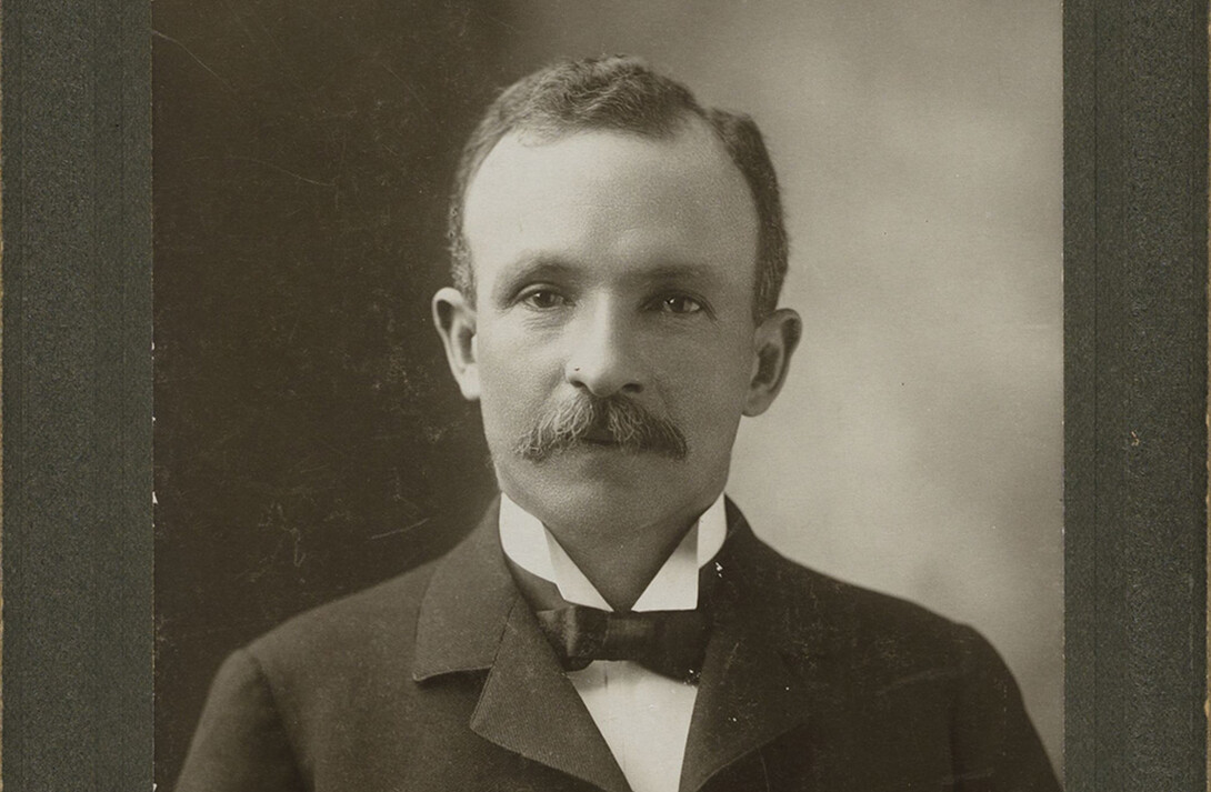 Charles Chesnutt, as photographed in 1897 or 1898.