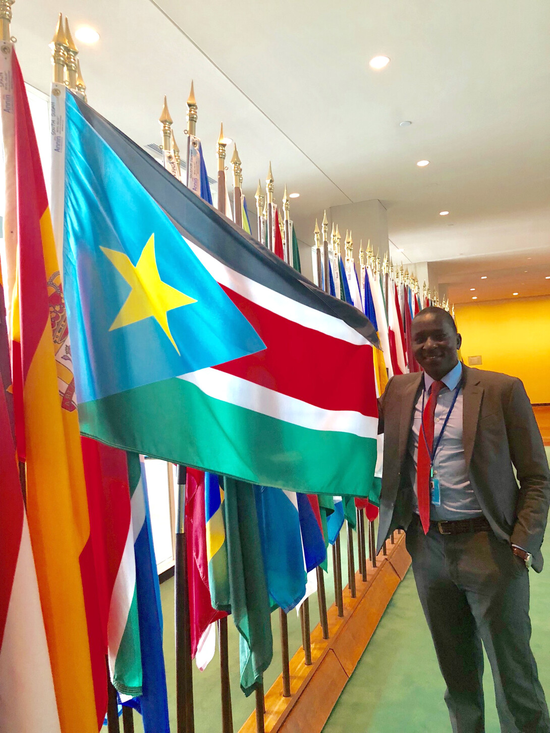 Gat Ramdiet, College of Law, at the United Nations