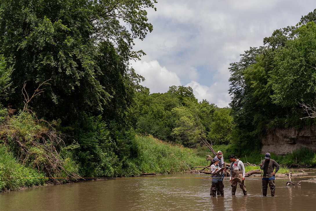 Students in Salt Creek