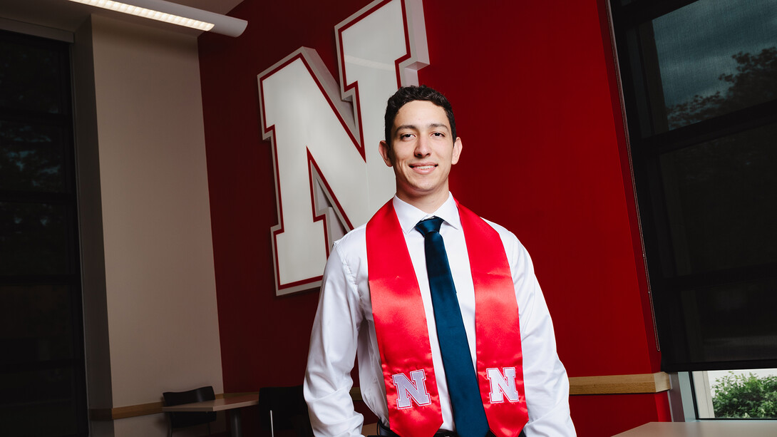 Mariano Azurduy of Tarija, Bolivia, graduates May 18 and will work as an investment banking analyst at Jefferies Group on Wall Street in New York City.