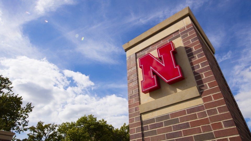 University of Nebraska City Campus entrance gate